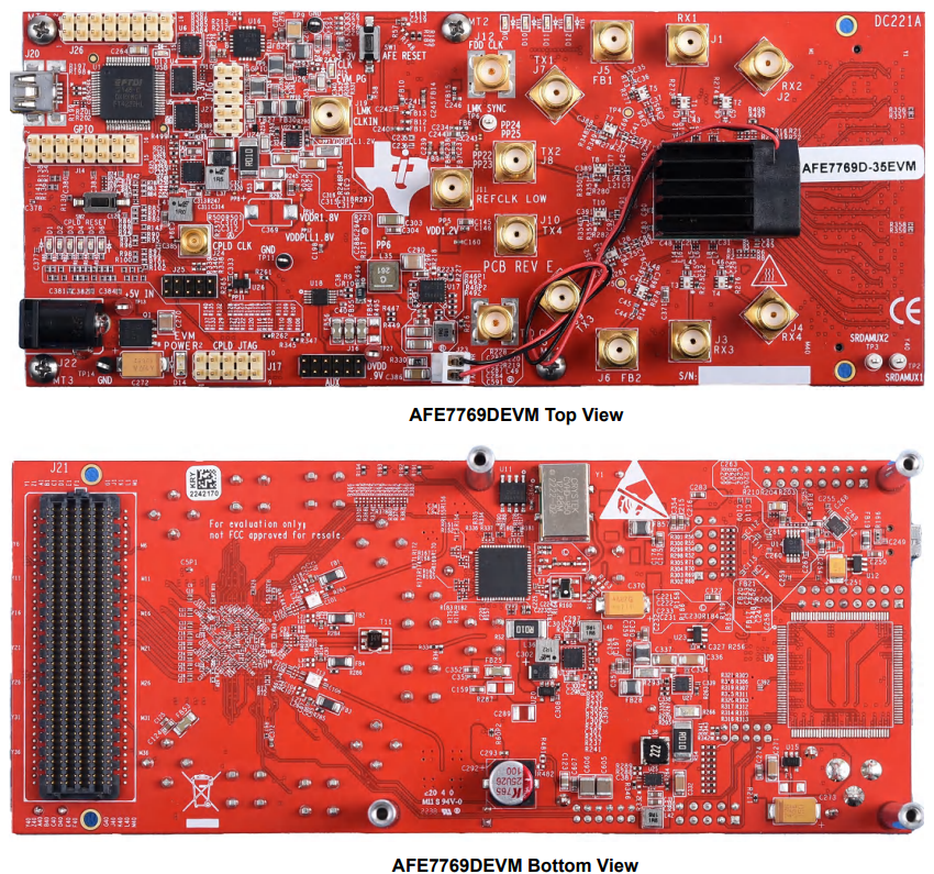 Texas Instruments AFE7769D Evaluierungsmodul